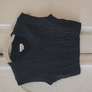 Gap Teen Cable Knit Sleeveless Sweater Size 8